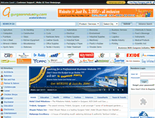 Tablet Screenshot of gurgaonindustry.com